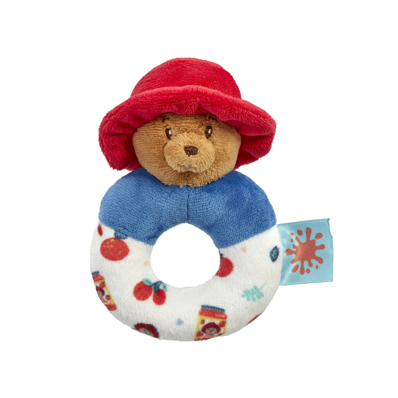 Paddington Bear柏靈頓熊公仔 Paddington Baby Ring Rattle 12.5cm