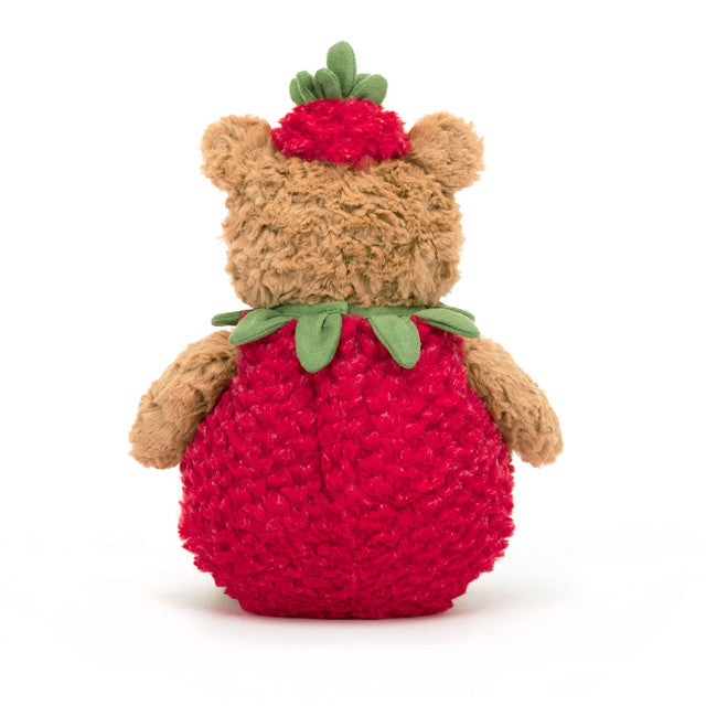 Jellycat 巴塞羅熊士多啤梨裝| Bartholomew Bear Strawberry 26cm