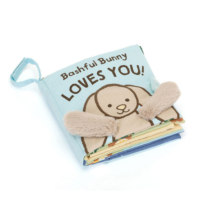 Jellycat 兔子愛你 | Bashful Bunny Loves You Book 15x15 cm