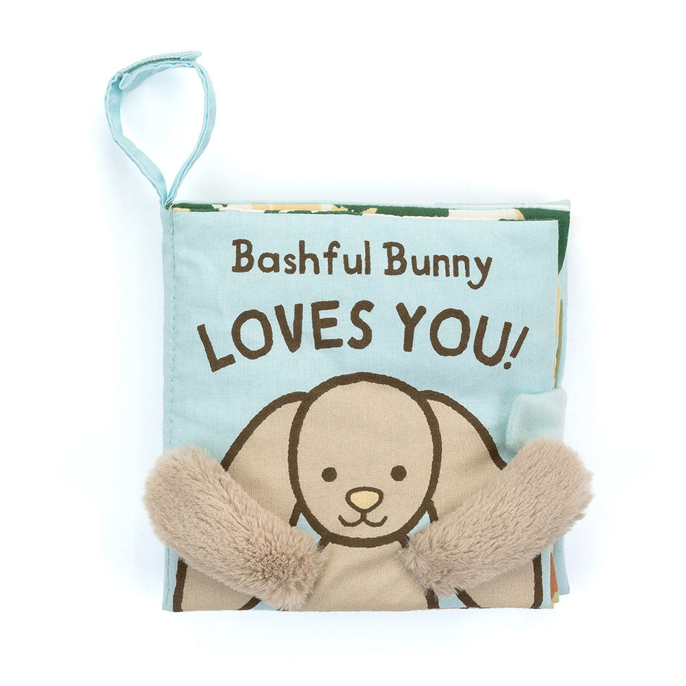 Jellycat 兔子愛你 | Bashful Bunny Loves You Book 15x15 cm
