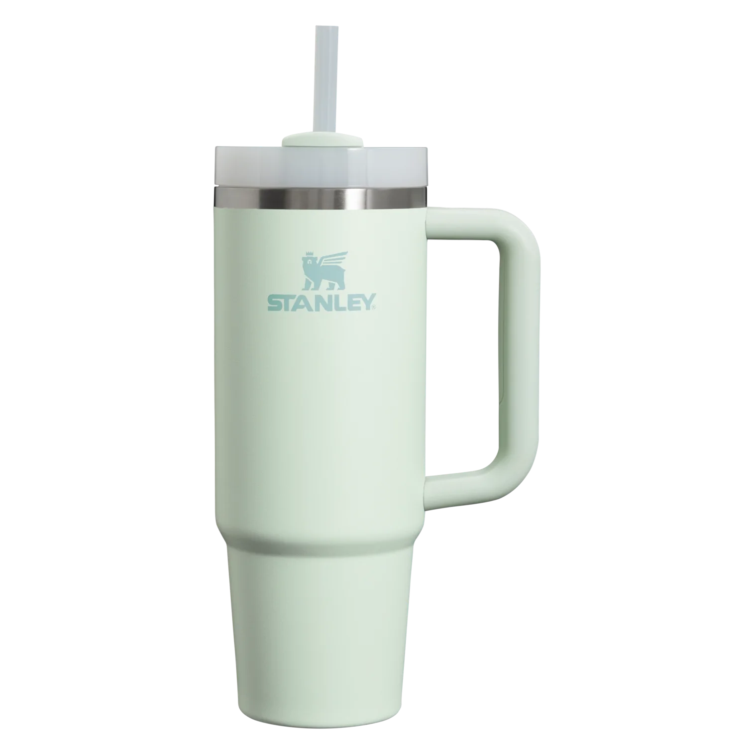 STANLEY 經典系列 IceFlow 手提吸管杯- 薄荷綠 | The IceFlow Flip Straw Tumbler - Mist 30oz