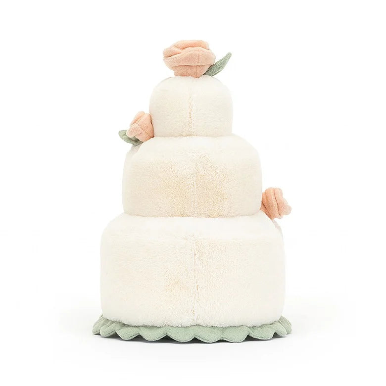 Jellycat Wedding Cake | Amuseable Wedding Cake soft toy 19cm