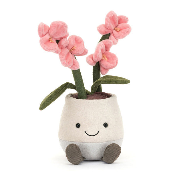 Jellycat 粉紅蘭花 |Amuseables Pink Orchid 25cm