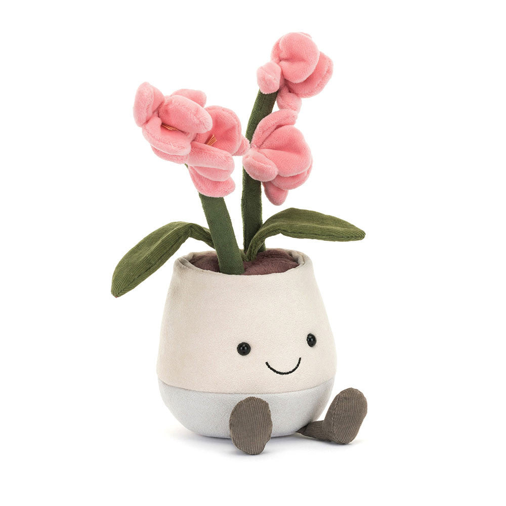 Jellycat 粉紅蘭花 |Amuseables Pink Orchid 25cm