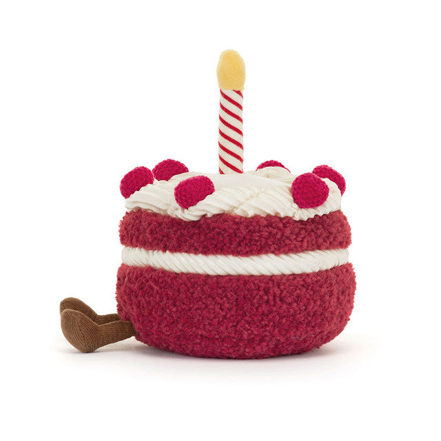 Jellycat 櫻桃蛋糕 | Amuseables Cheri Cake13cm