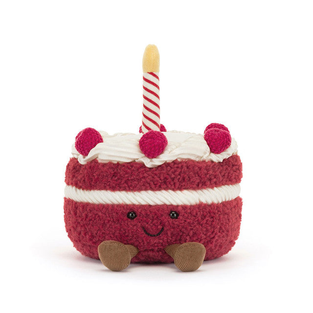 Jellycat 櫻桃蛋糕 | Amuseables Cheri Cake13cm