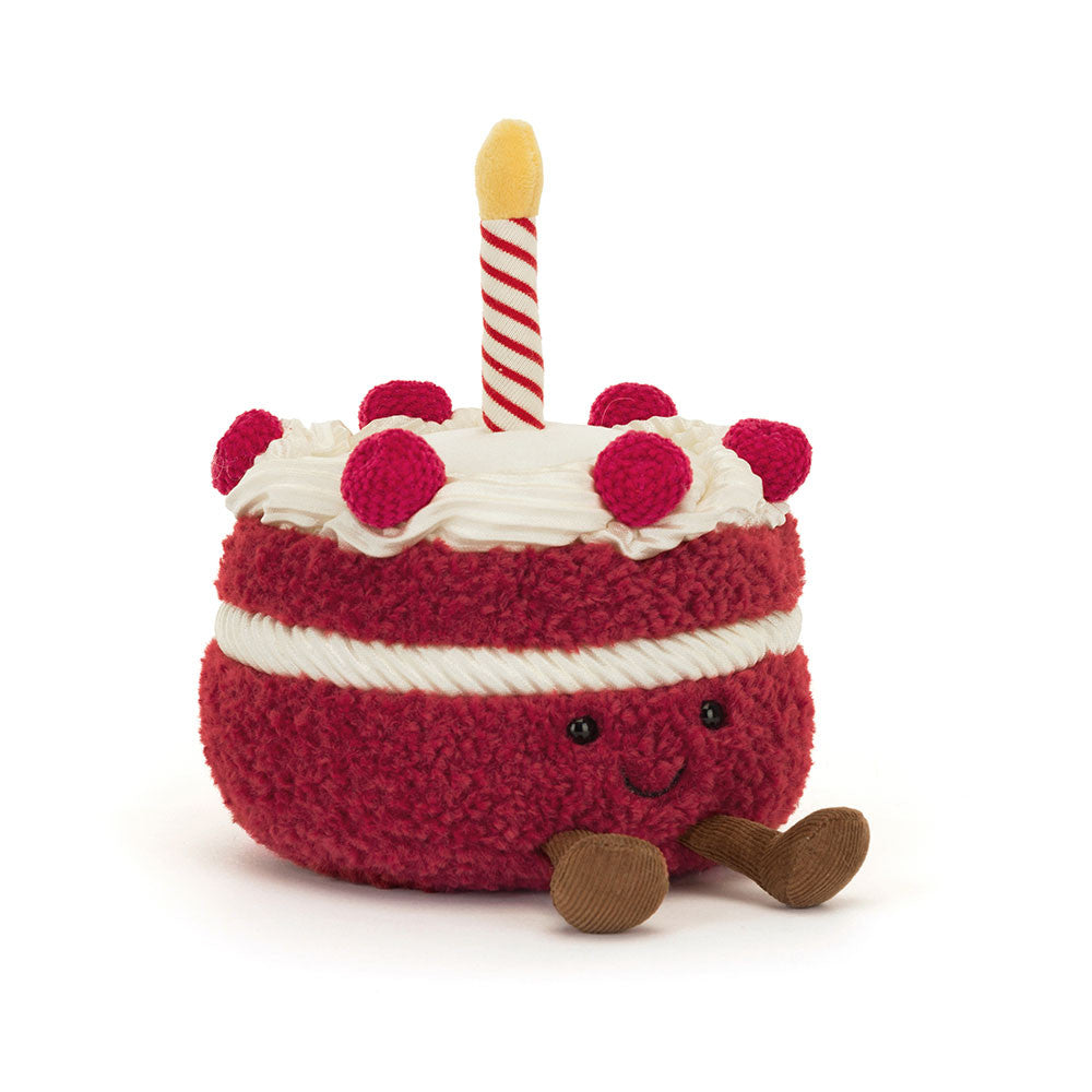 Jellycat 櫻桃蛋糕 | Amuseables Cheri Cake13cm