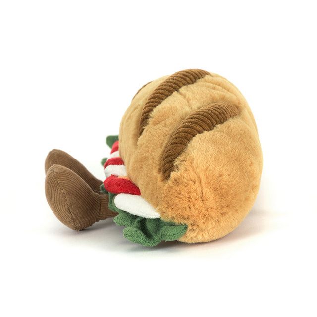 Jellycat 番茄芝士法包 | Amuseables Caprese Baguette 10cm