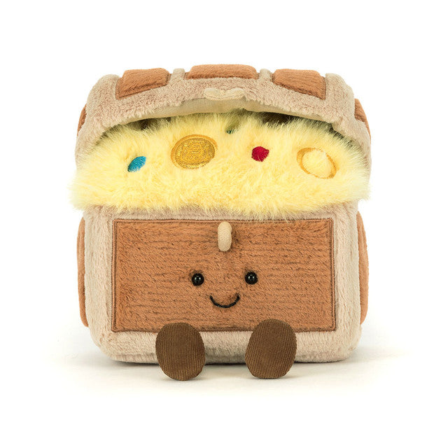 Jellycat 藏寶箱 | Amuseables Treasure Chest 19cm