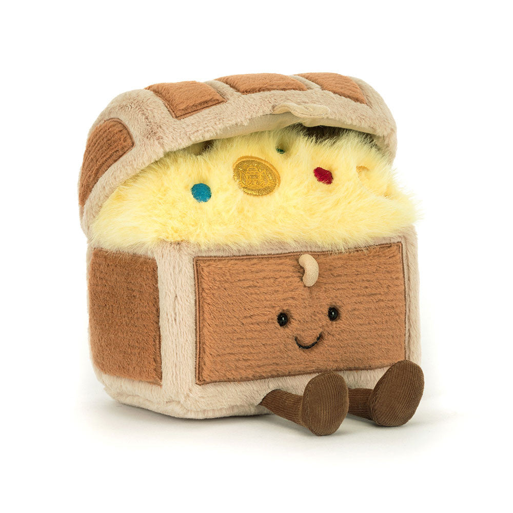 Jellycat 藏寶箱 | Amuseables Treasure Chest 19cm