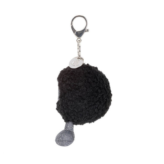 Jellycat 小黑洞鎖匙扣 | Amuseables Black Hole Bag Charm 15cm
