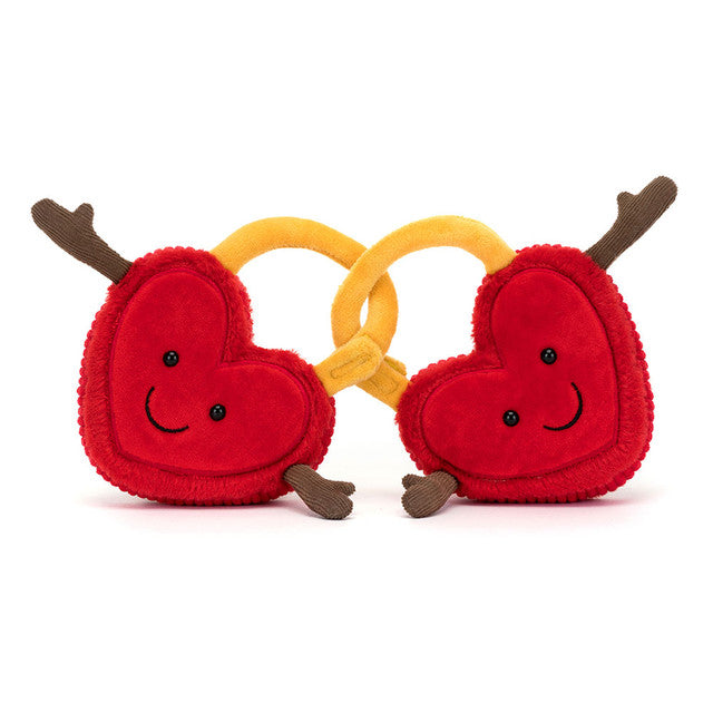 Jellycat 心心愛情鎖 | Amuseables Val & Tina Love Locks 22cm