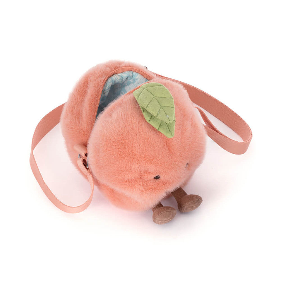 Jellycat 蜜桃袋子 | Amuseables Peach Shoulder Bag 18cm