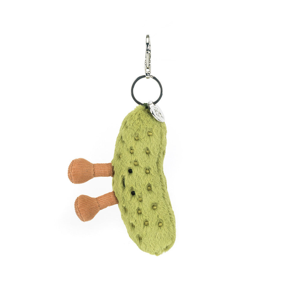 Jellycat 微笑小酸瓜鎖匙扣 Amuseables Pickle Bag Charm 17cm