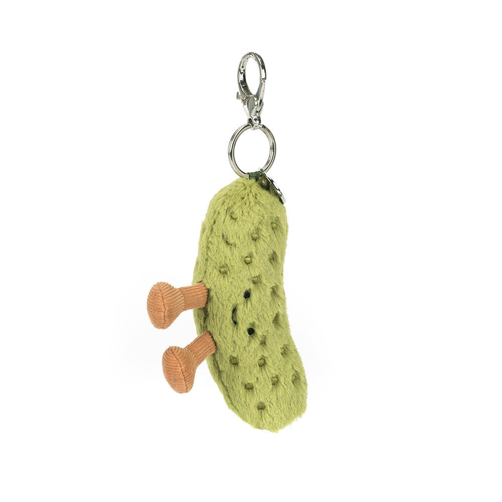 Jellycat 微笑小酸瓜鎖匙扣 Amuseables Pickle Bag Charm 17cm
