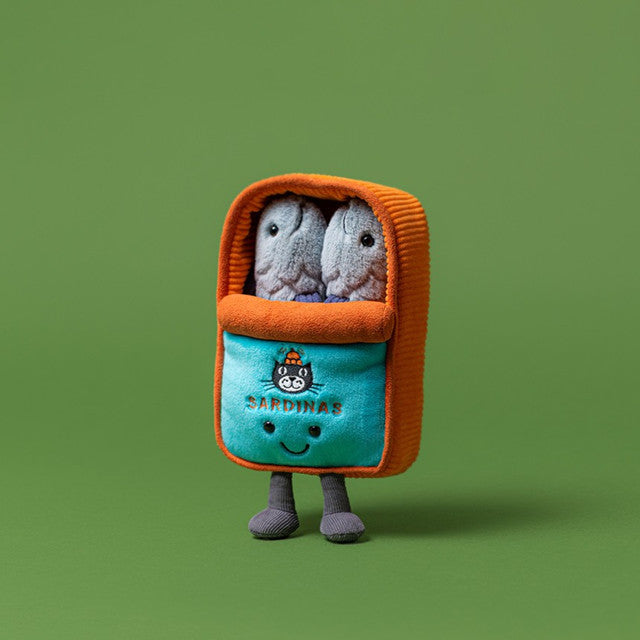 Jellycat 沙甸魚 | Amuseables Sardine Tin 17cm