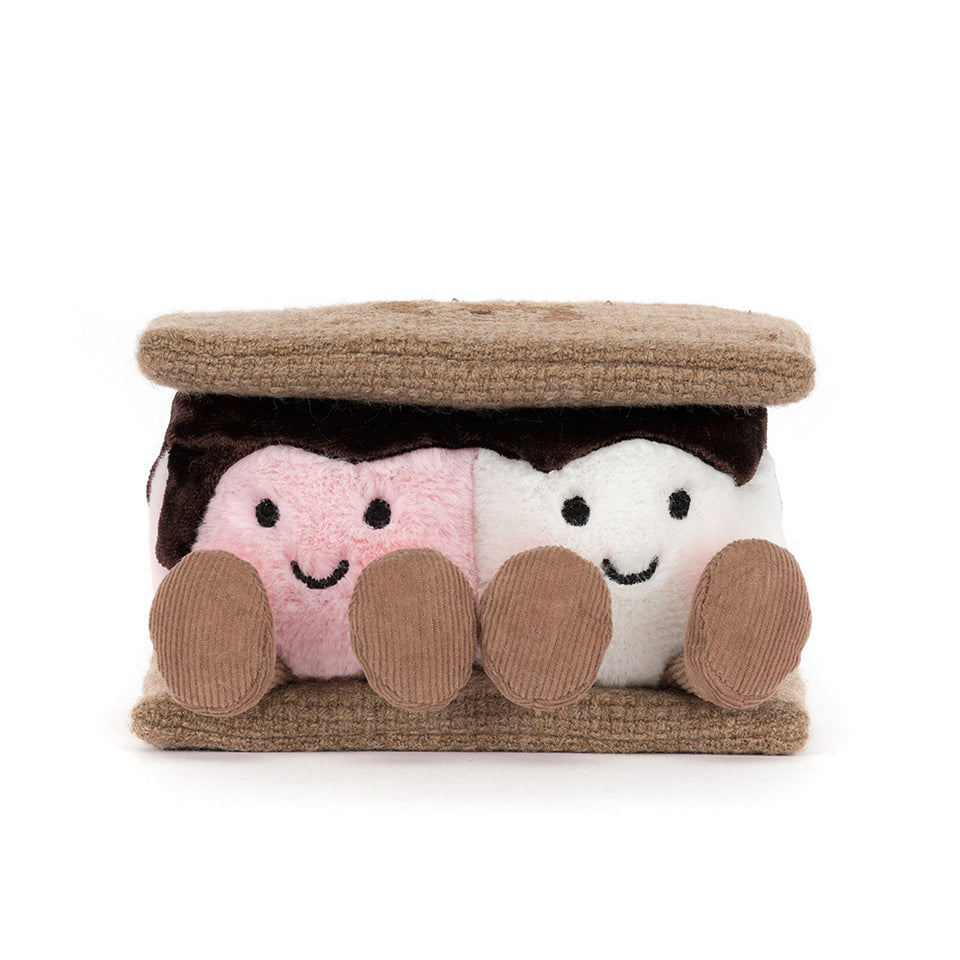 Jellycat 棉花糖夾心餅 | Amuseables S'mores 12cm