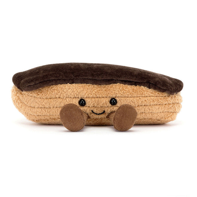 Jellycat 閃電泡芙 | Amuseables Étienne Éclair 15cm