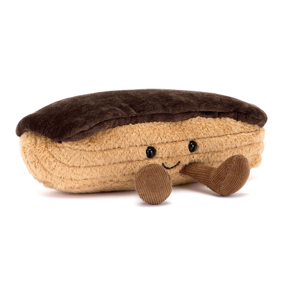 Jellycat 閃電泡芙 | Amuseables Étienne Éclair 15cm