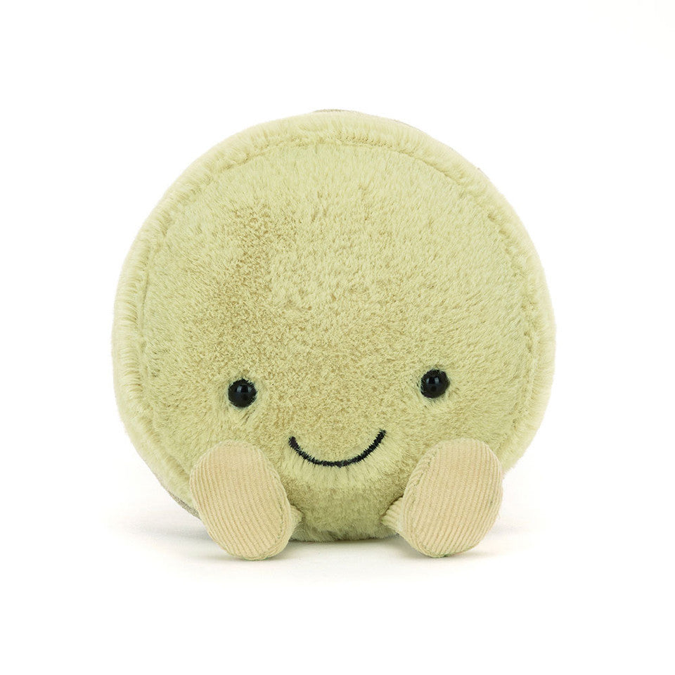 Jellycat 開心果馬卡龍| Amuseables Max Macaron 12cm