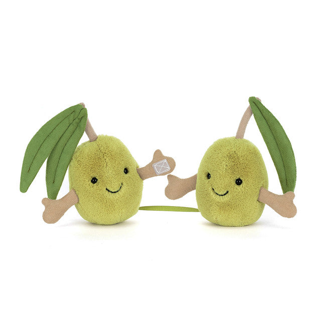 Jellycat 小橄欖 | Amuseables Pair of Olives 14cm