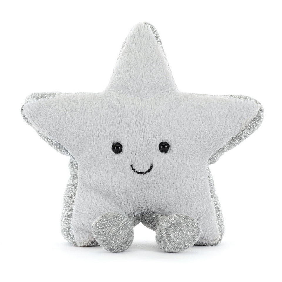 Jellycat 小銀星 |Amuseables Silver Star 17cm