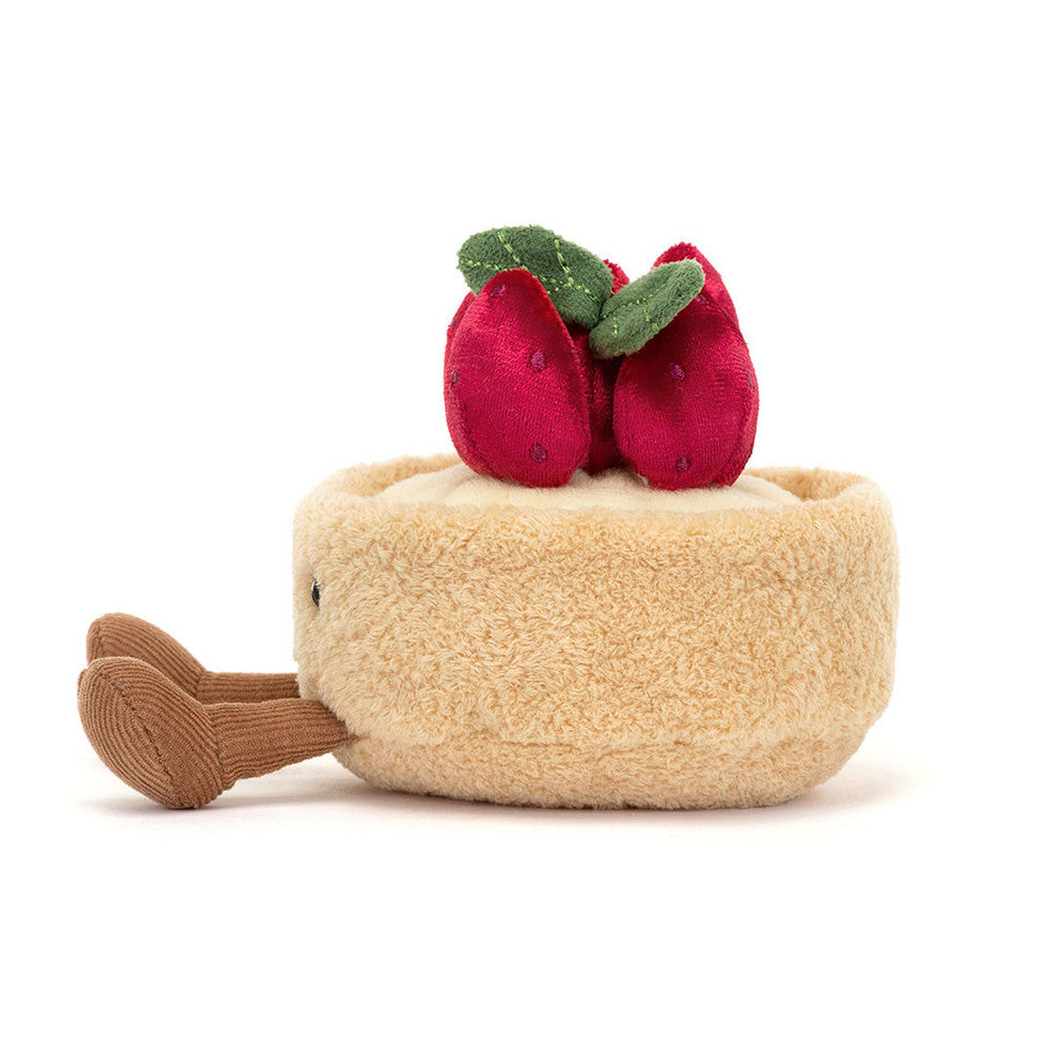 Jellycat 法式草莓撻 | Amuseables Fleurette Tarte Aux Fraises 11cm