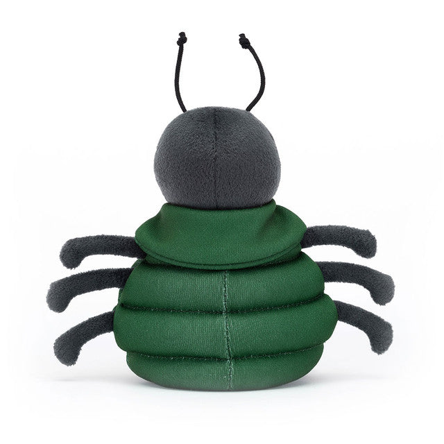 Jellycat 黑蜘蛛 | Anoraknid Black Spider 12cm