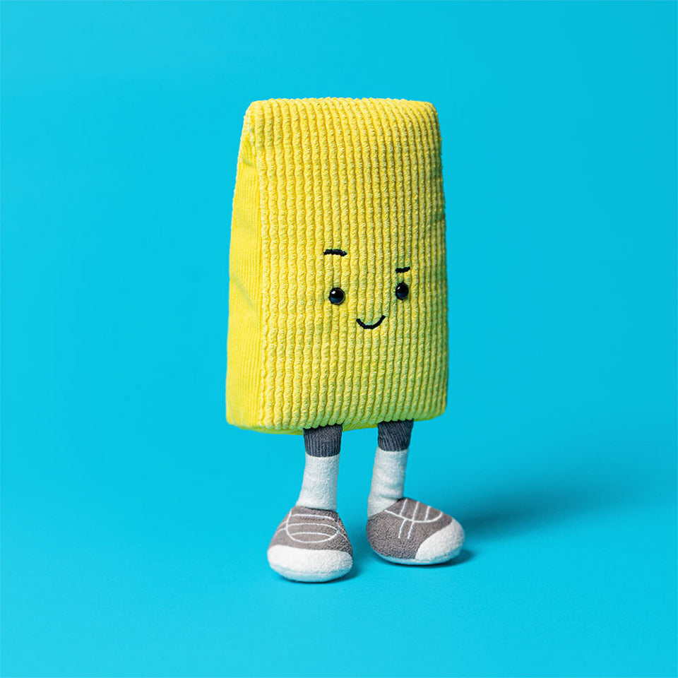 Jellycat 小黃牌 | Amuseables Sports Warni Yellow Card 18cm