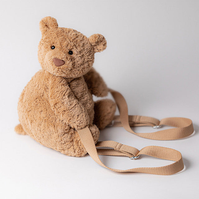 Jellycat 巴賽羅熊背包 | Bartholomew Bear Backpack 31cm