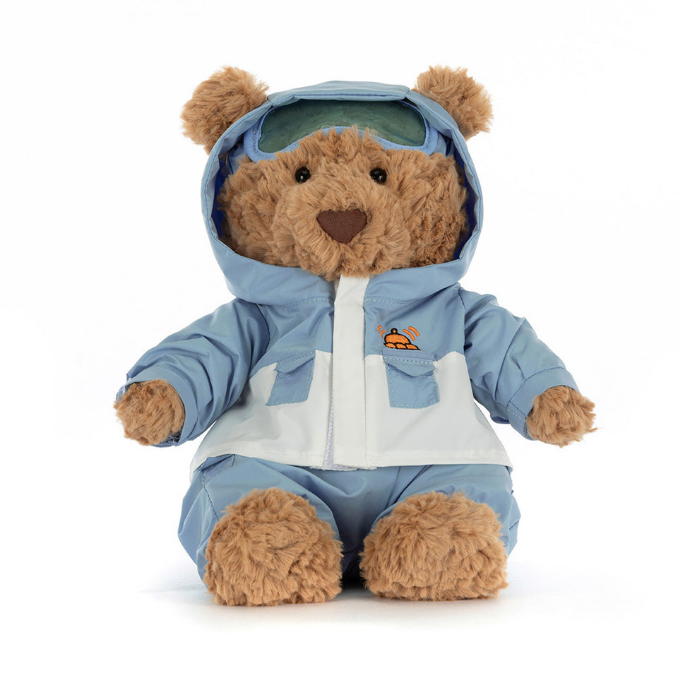 Jellycat 滑雪巴塞羅熊 | Bartholomew Bear 'Snow Suit' 26cm