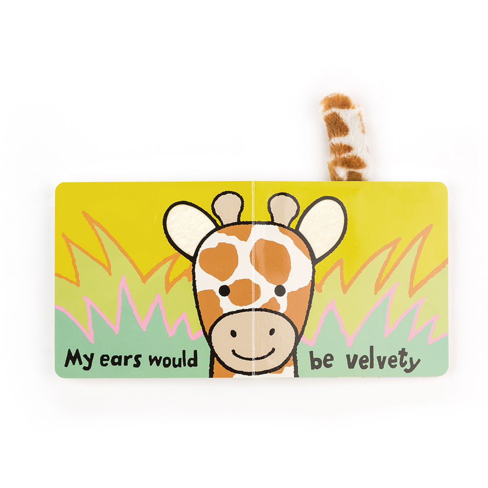 Jellycat 假如我是一隻長頸鹿圖書 | If I Were A Graffe Board Book 15x15cm