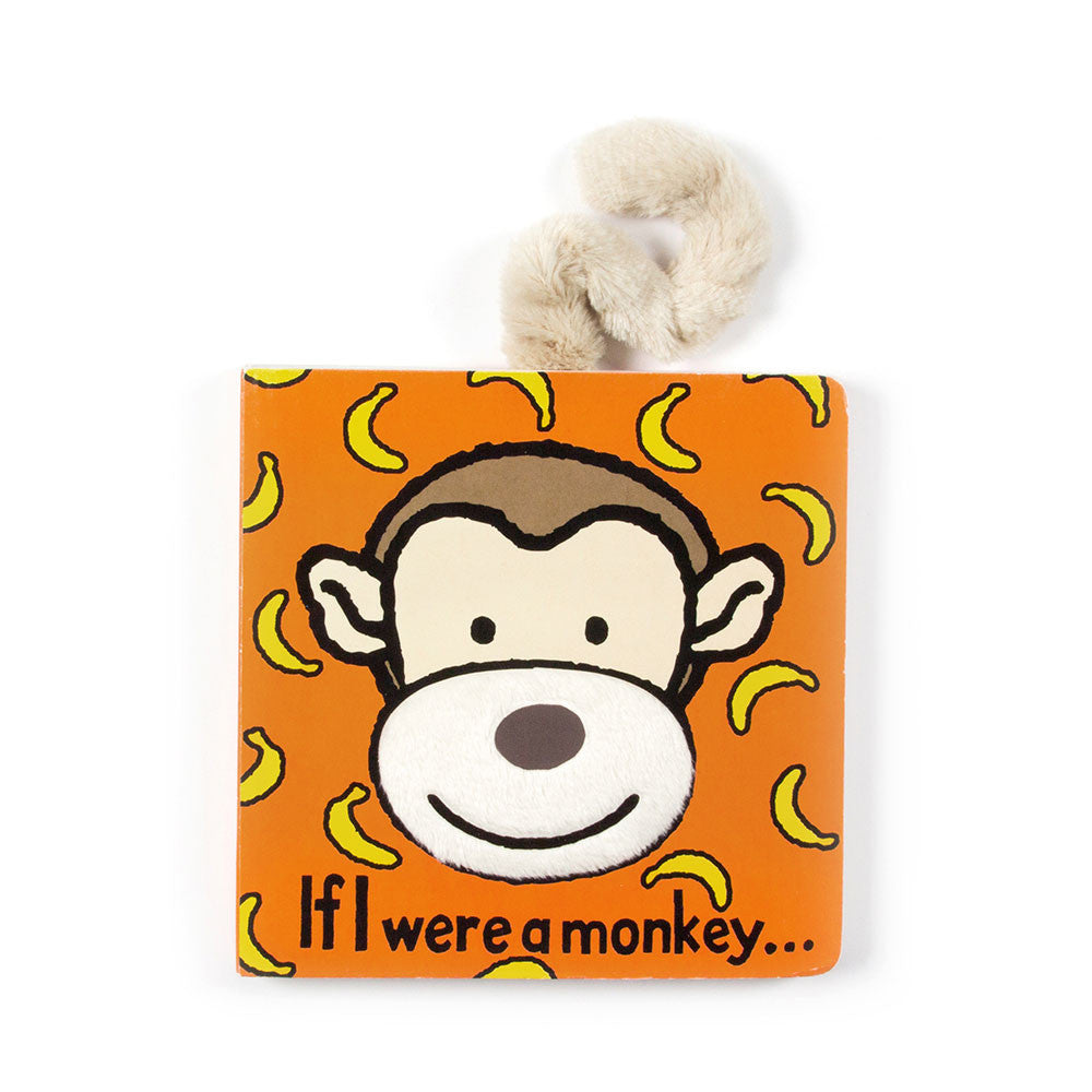 Jellycat 假如我是一隻猴子圖書 | If I Were A Monkey Board Book 15x15cm