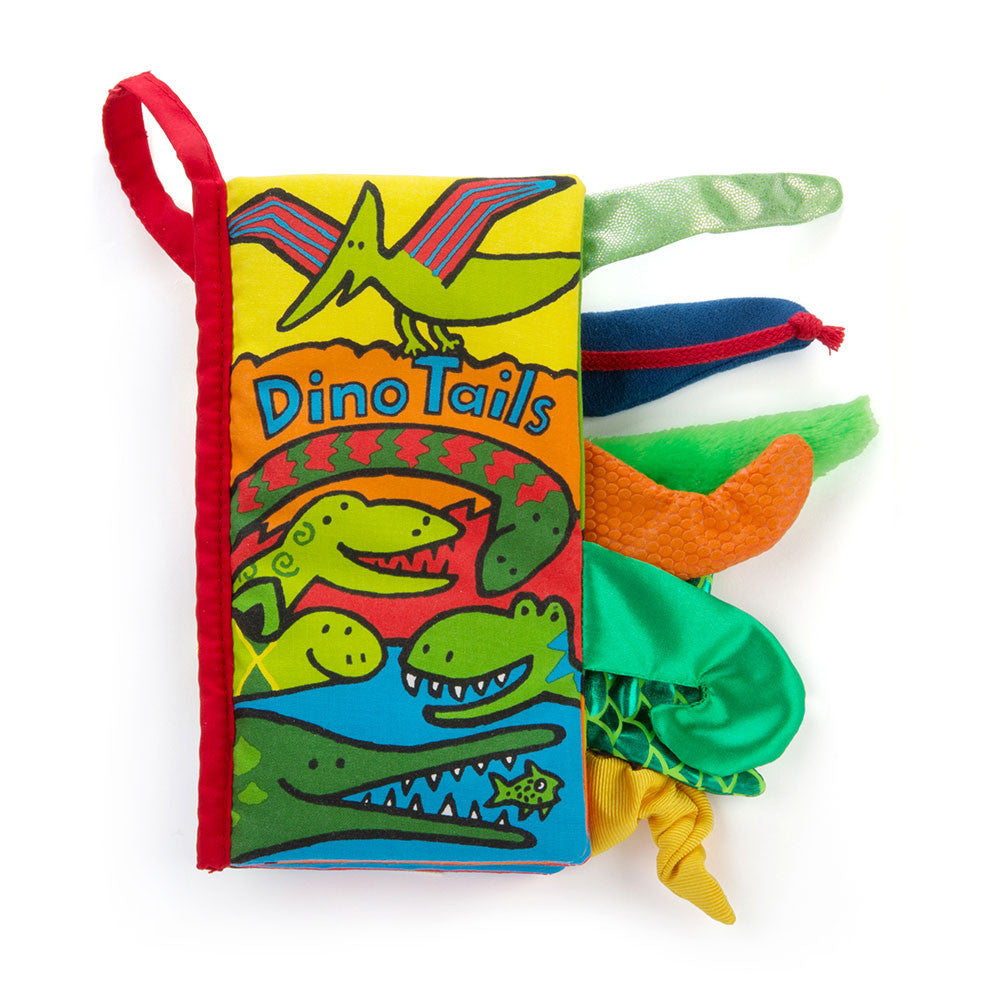 Jellycat 恐龍尾巴布書 | Dino Tails Book 22cm