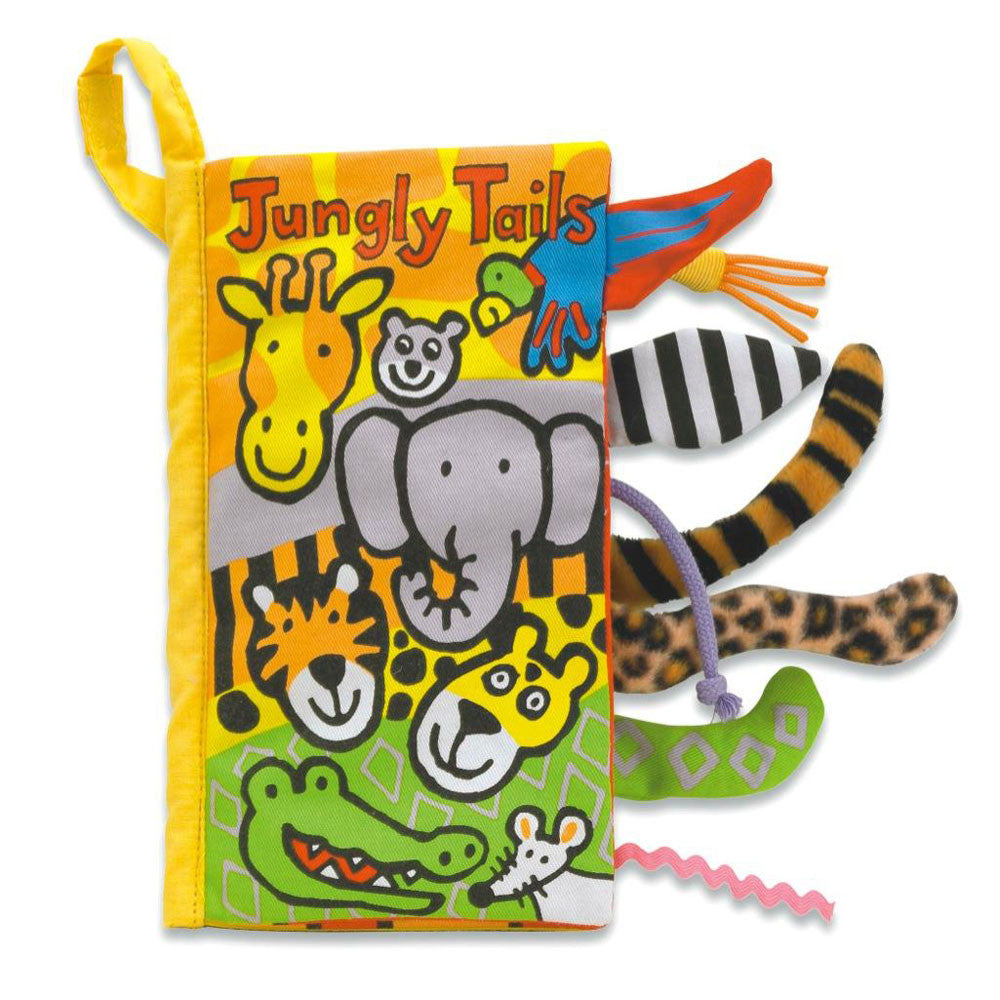 Jellycat 森林尾巴布書 | Jungly Tails Activity Book 22cm x 13cm x 5cm