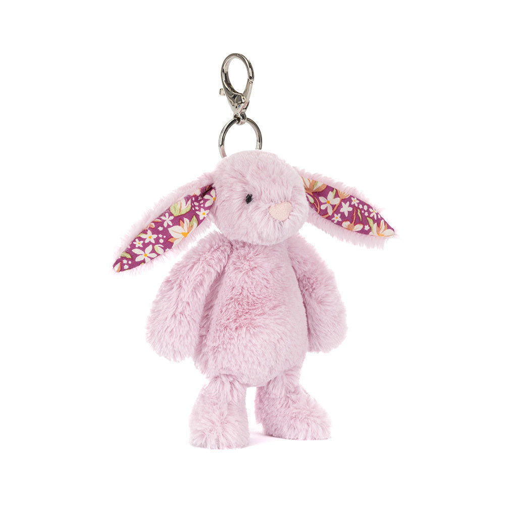 Jellycat 薰衣草花瓣賓尼兔鎖匙扣 | Thistlepop Blossom Bunny Bag Charm 18cm