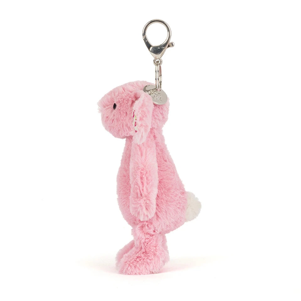Jellycat 粉紅花瓣賓尼兔鎖匙扣 | Blushkin Blossom Bunny Bag Charm 18cm