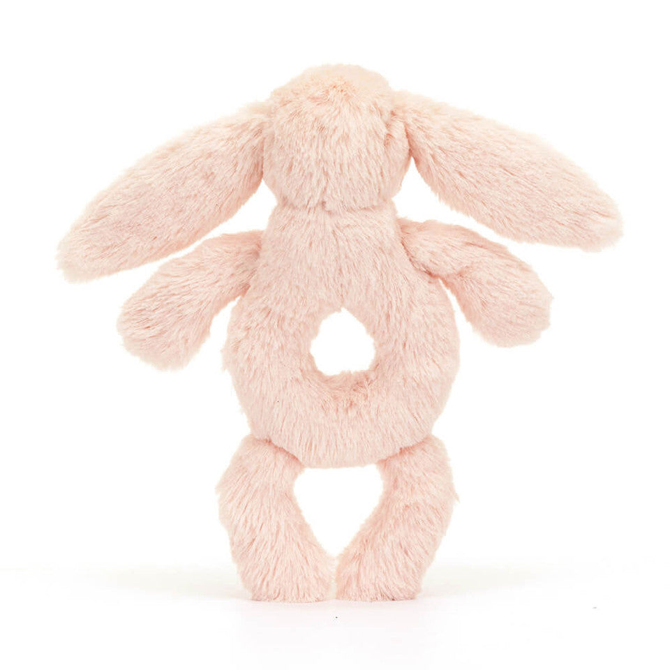 Jellycat 害羞賓尼兔手搖鈴 - 玫瑰粉色 | Bashful Bunny Ring Rattle 18cm