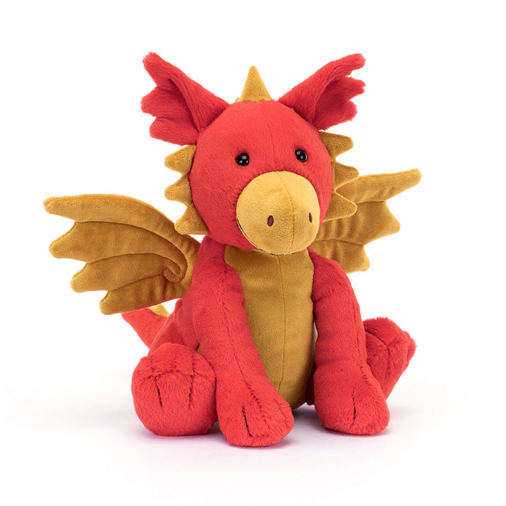 Jellycat 紅色飛龍 | Darvin Dragon 24cm