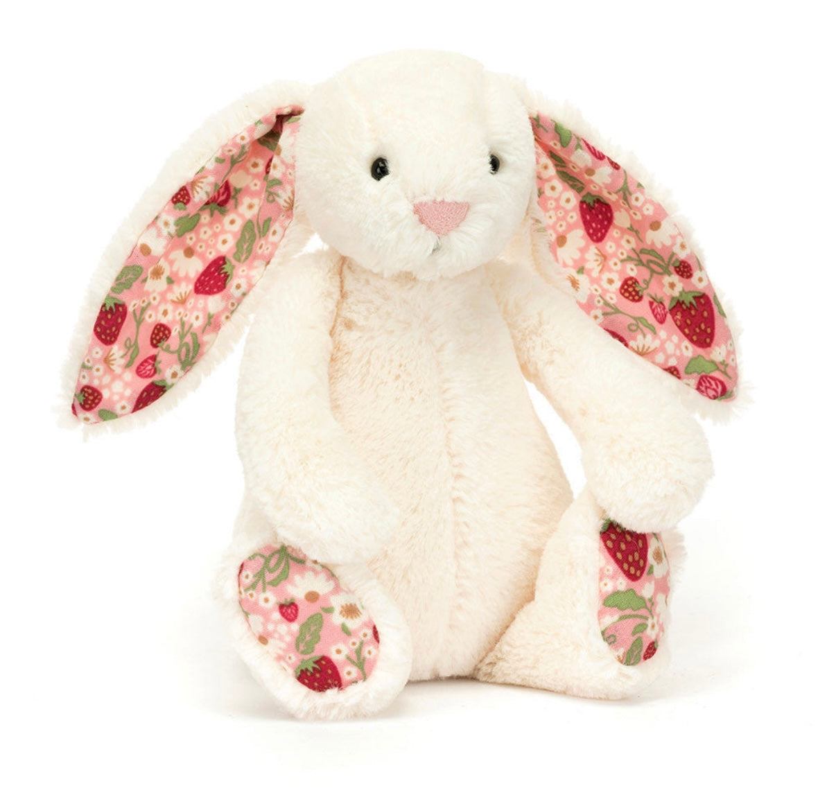 Jellycat 野莓碎花賓尼兔 | Blossom Cream Bunny 'Berry' 31cm