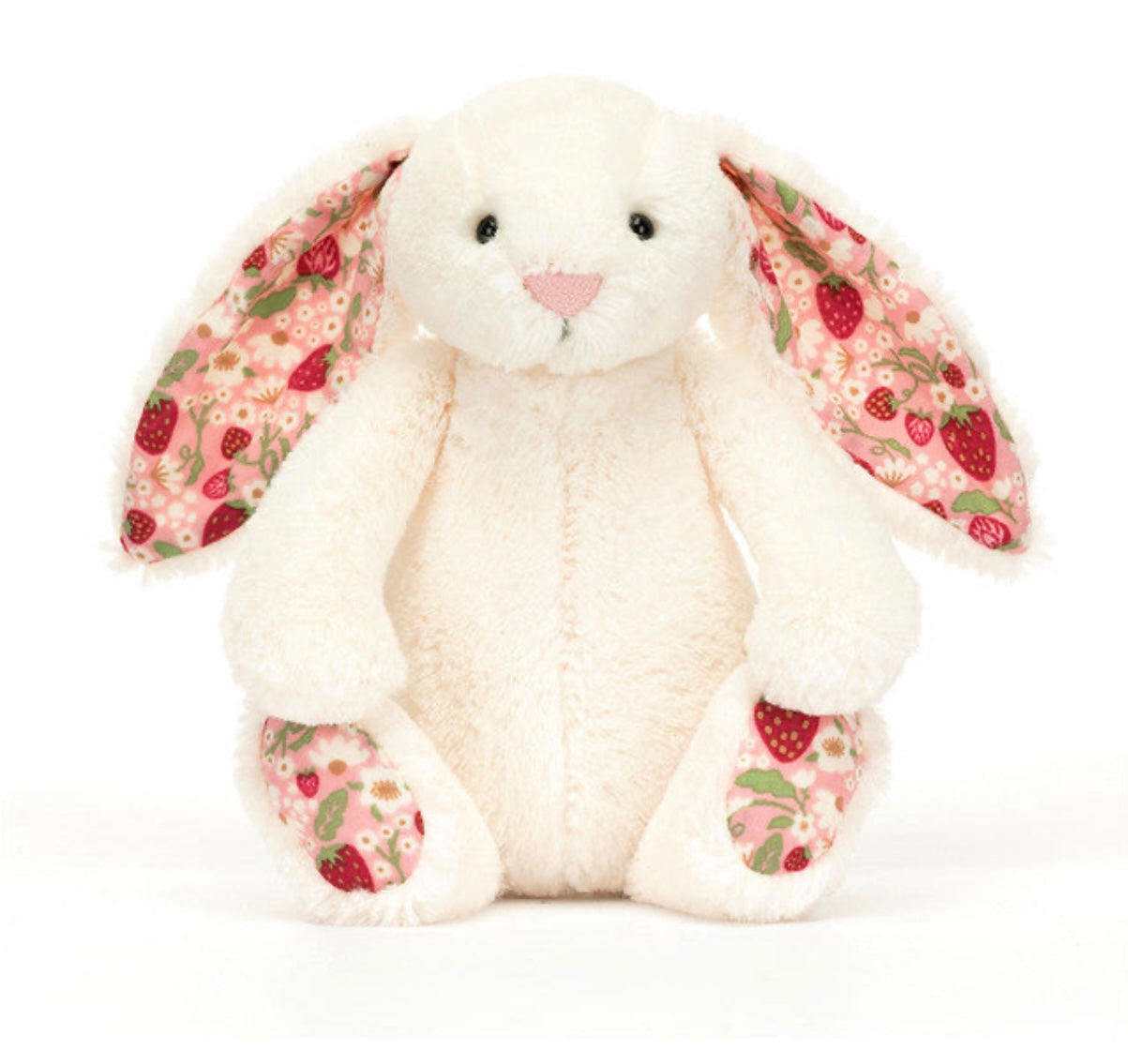 Jellycat 野莓碎花賓尼兔 | Blossom Cream Bunny 'Berry' 31cm
