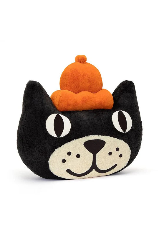 Jellycat 經典巨型黑貓頭 | Jellycat Head Giant - Jack 57cm