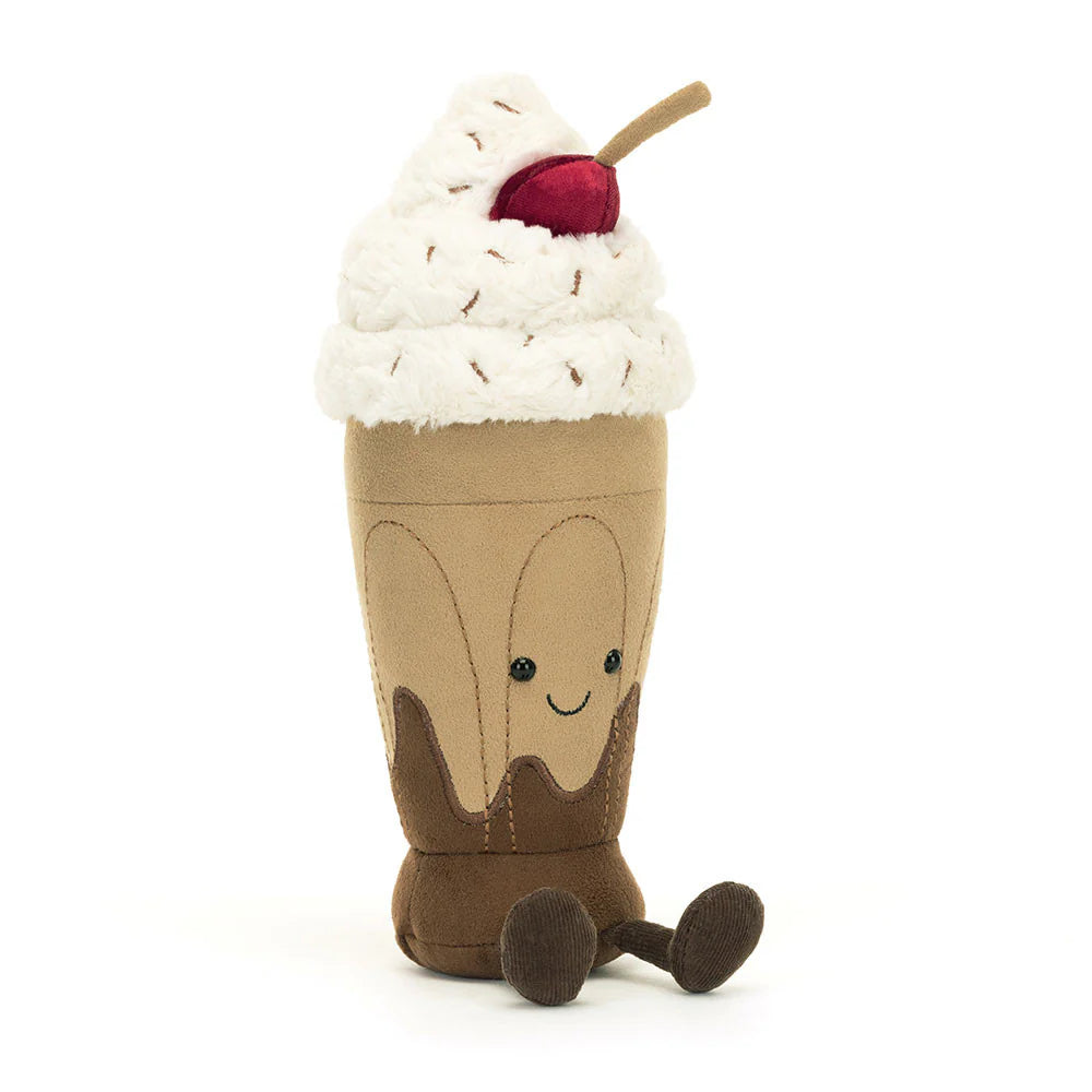 Jellycat 微笑奶昔 | Amuseables Chocolate Milkshake 27cm