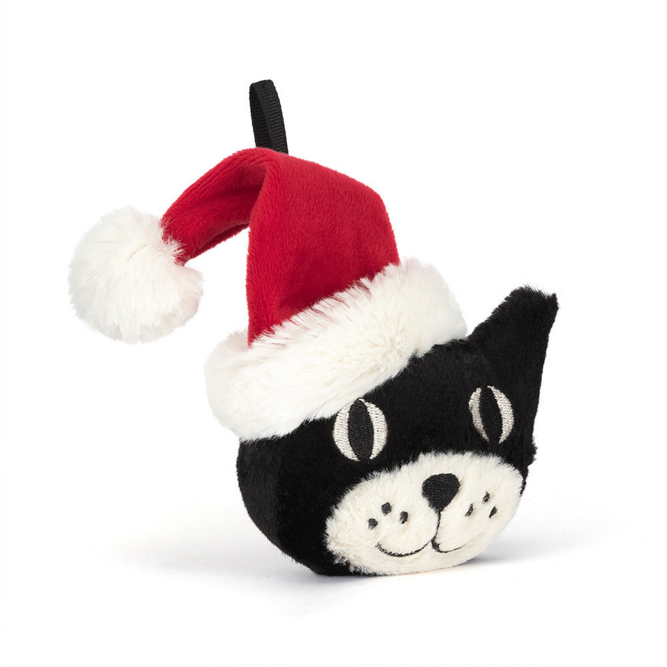 Jellycat 聖誕經典黑貓掛飾 | Jack Decoration 9cm