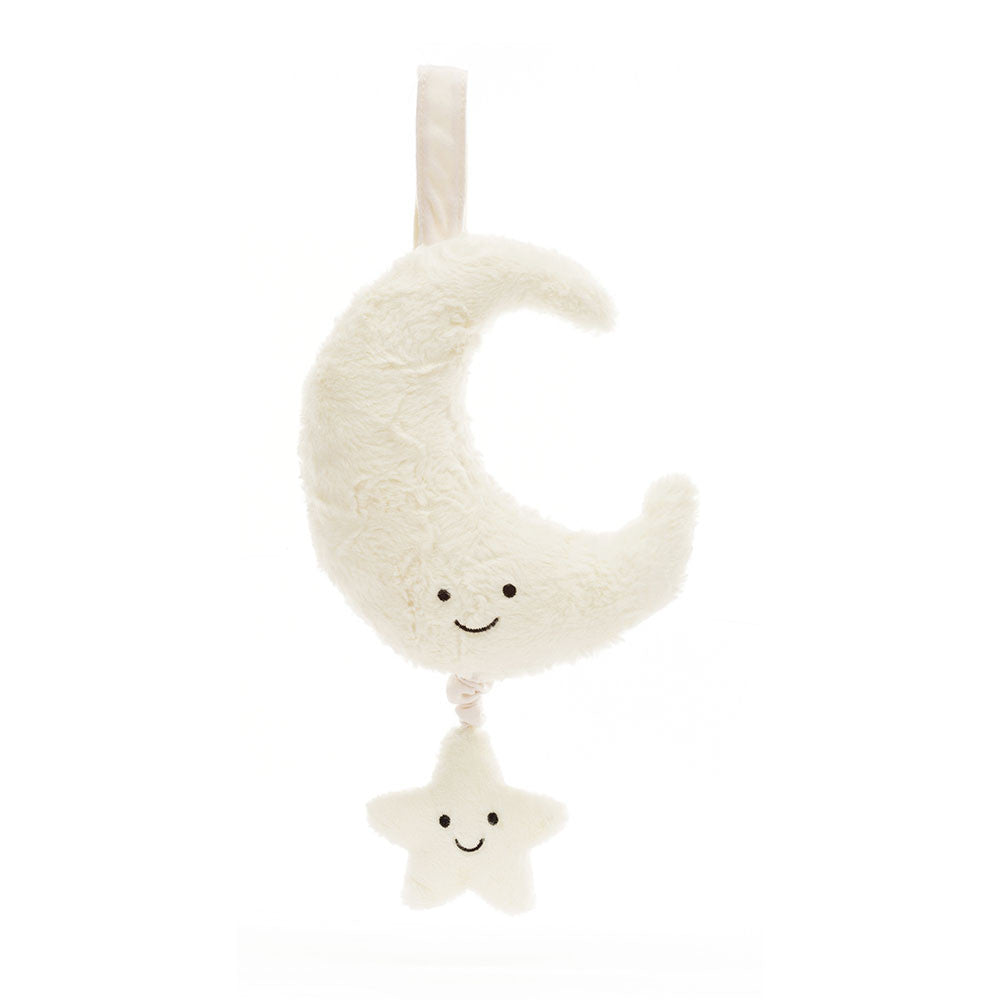 Jellycat 月亮星星音樂掛飾 | Amuseables Moon Musical Pull 28cm