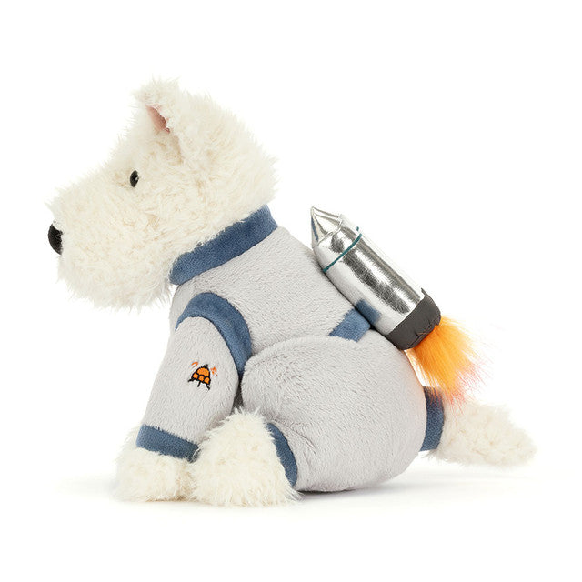 JELLYCAT 太空蘇格蘭梗犬西高地狗 | Munro Scottie Dog Space Outfit 23cm