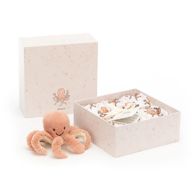 Jellycat 八爪魚嬰兒禮盒 |Odell Octopus Gift Set