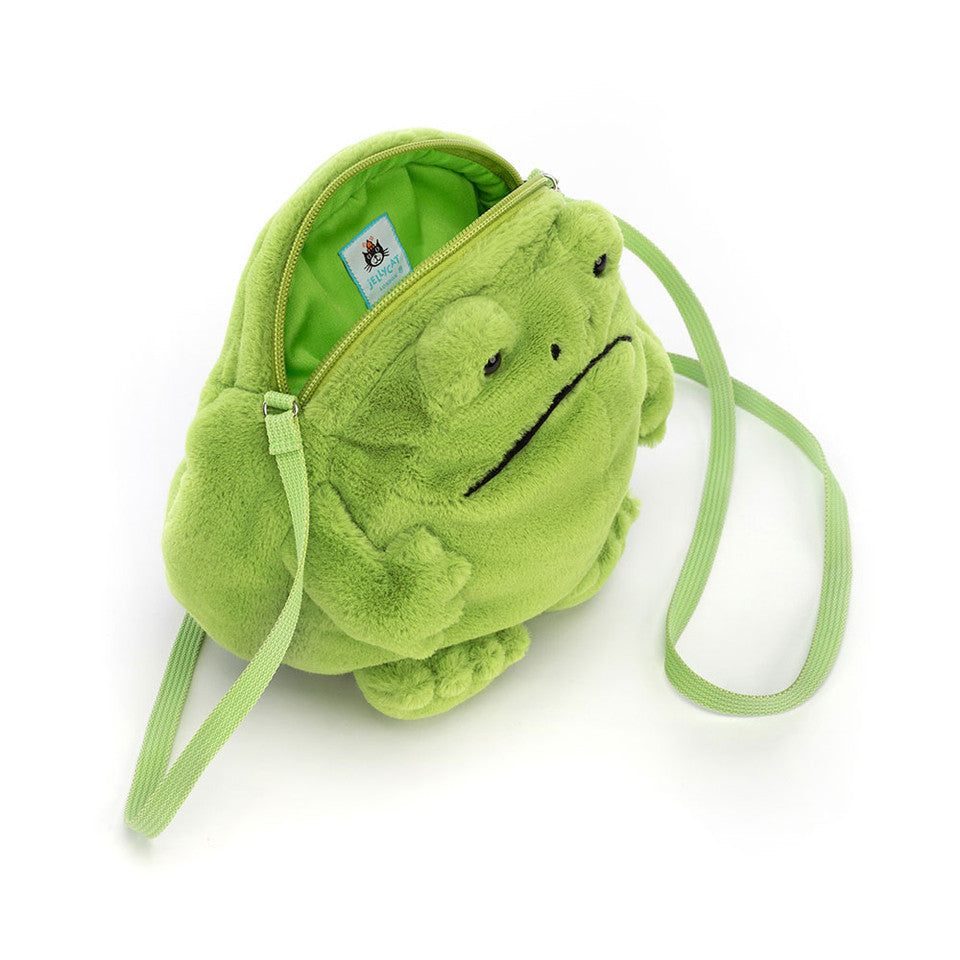 Jellycat Rain Frog Bag | Ricky Rain Frog Bag 17cm