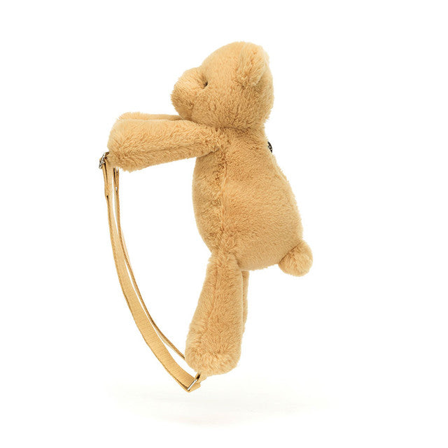 Jellycat 柔軟小熊背包 | Smudge Bear Backpack 43cm