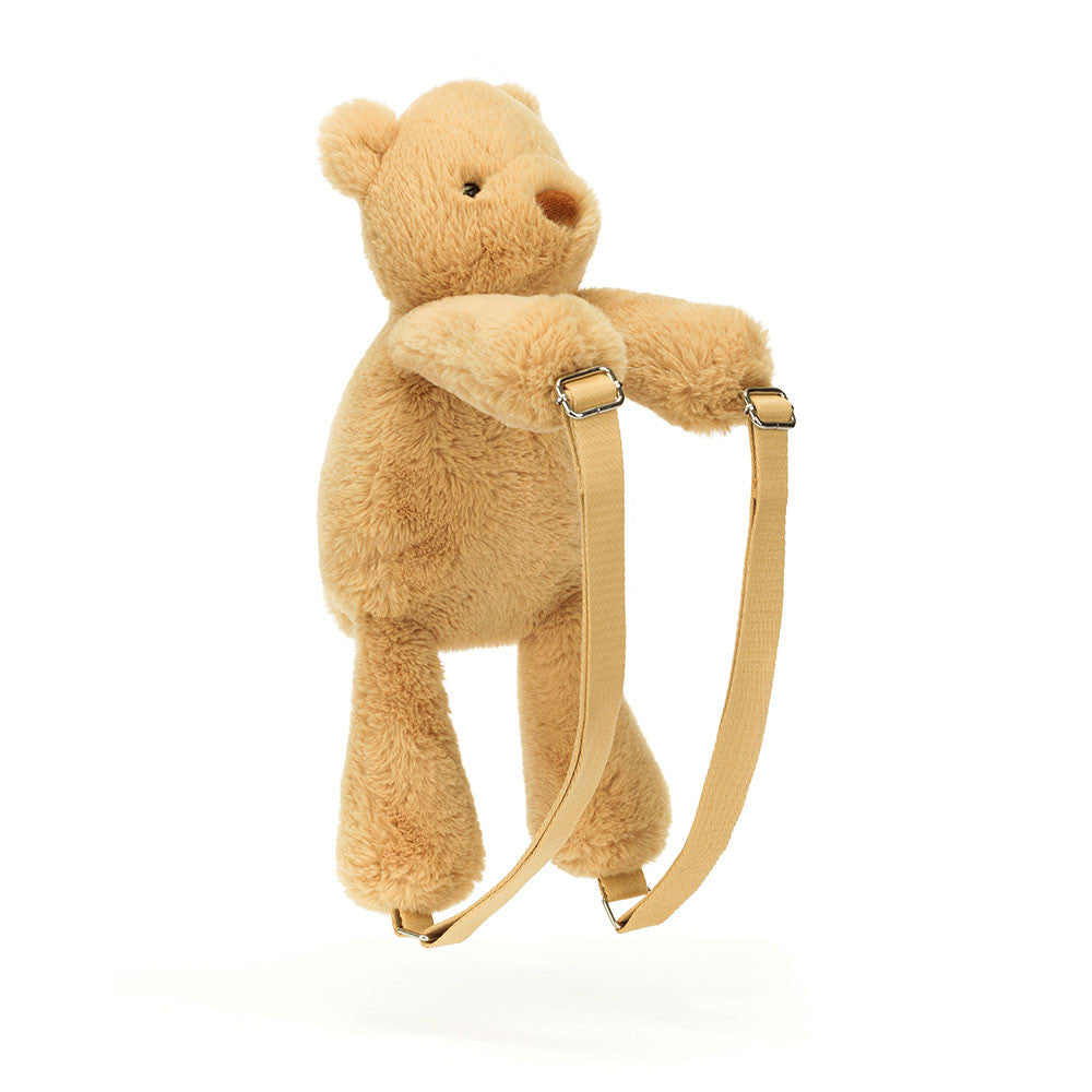 Jellycat 柔軟小熊背包 | Smudge Bear Backpack 43cm